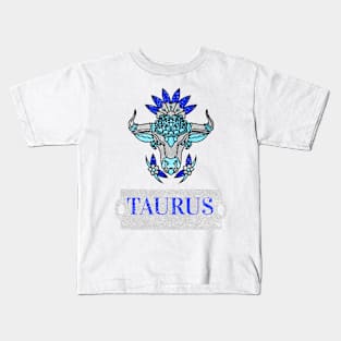 TAURUS HOROSCOPE SIGN Kids T-Shirt